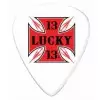 Dunlop Lucky 13 01 Red Cross Plektrum