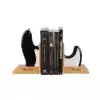 Fender Bass Body Bookends, Black