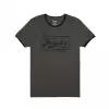 Fender Beer Label Men′s Ringer Tee, Gray/Black, Xl