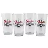 Fender Strat Burst Pint Glasses, Set Of Four