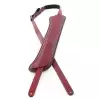 Gibson Modern Vintage Strap Vintage strap Heritage Cherry ASMV BLK Gitarrengurt aus Leder