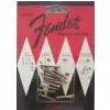 Fender Pure Vintage Strap Button Mounting Screws, Nickel (12) - Schraubenset
