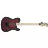 Charvel Pro-Mod San Dimas Style 2 Hh Fr M Qm, Maple Fingerboard, Transparent Red Burst