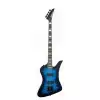 Jackson Js Series Kelly Bird Iv Js3q, Rosewood Fingerboard, Transparent Blue Burst