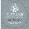 Hannabach (652656) 900MLT Konzertgitarren-Saite (medium/light) - E6w
