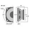 Monacor SP-13/4 Lautsprecher