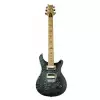 PRS 2018 Limited Edition SE Custom 24 Gray Black Quilt, Roasted Maple Neck