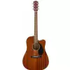 Fender CD-60SCE Dreadnought Al Mahogany WN Westerngitarre (mit Tonabnehmer)