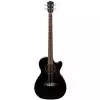 Fender CB60SCE Black Elektroakustische Bassgitarre