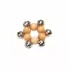 Rohema Percussion 61580 Schellenarmband mit 6 Schellen, Schlaginstrument