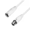 Adam Hall Cables K4 MMF 1000 SNOW Mikrofonkabel XLR Female auf XLR Male | 10 m