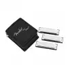 Fender Blues Deluxe Harmonica Pack Of 3 With Case