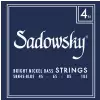 Sadowsky Blue Label Bass Strings Nickel Bassgitarren-Saiten 45-105