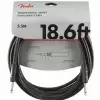 Fender Professional Series Instrument Cable 18,6′ Black