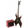 BC Rich Red Bevel Pack E-Gitarre