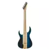 BC Rich Shredzilla Extreme Hipshot Bridge Cyan Blue Burl E-Gitarre