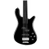 RockBass Streamer LX 4-String, Solid Black High Polish, Fretless Bassgitarre