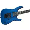 Jackson JS32Q DKA Arch Top Amaranth Fingerboard Transparent Blue