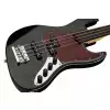 Sadowsky MetroExpress 21-Fret Hybrid P/J Fretless Solid Black High Polish Bassgitarre - SALE