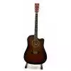 Morrison F4101 Sunburst Cutaway 4-band EQ