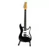 Career Strat HSS Black E-Gitarre