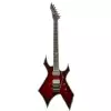 BC Rich Warlock Extreme Exotic Floyd Rose Quilted Maple Top Black Cherry