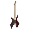 BC Rich Warlock Extreme Exotic Floyd Rose Quilted Maple Top Black Cherry