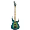 BC Rich Shredzilla Z6 Prophecy Exotic Floyd Rose Burl Top Cyan Blue E-Gitarre