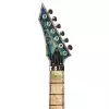 BC Rich Shredzilla Z6 Prophecy Exotic Floyd Rose Burl Top Cyan Blue E-Gitarre