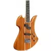 BC Rich Heritage Classic Mockingbird Bass Koa Top Natural Transparent