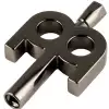 Meinl SB501 Drum Key (schwarzer Nickel)