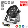 Flash Pro Led Par 64 7x10w Rgbw 4in1 Ip65 Mk2 Alu Housing Powercon True Socets + Ir Controller