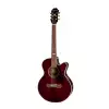 Epiphone J200 EC Studio Parlor Solid Top Fishman Wine Red Westerngitarre (mit Tonabnehmer) Epiphone J200 EC Studio Parlor Solid Top Fishman Wine Red Westerngitarre (mit Tonabnehmer)