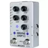 Mooer MLP 2 X2 Groove Loop X2, Stereo Looper i Drum Machine Gitarreneffekt Mooer MLP 2 X2 Groove Loop X2, Stereo Looper i Drum Machine Gitarreneffekt