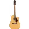 Fender CD 140 SCE NAT WC 12-Saitige Westerngitarre (mit Tonabnehmer)