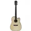 Dowina Bordeaux DCE-LB HyVibe Westerngitarre (mit Tonabnehmer)