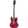 Epiphone 1961 Les Paul SG Standard Aged 60s Cherry E-Gitarre mit Koffer