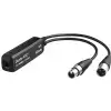 Monacor ADP-AES3-2X2 Avio Dante® AES3 / EBU-Konverter