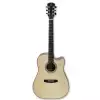 Dowina Bordeaux DCE-LB HyVibe Westerngitarre (mit Tonabnehmer)