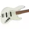 Fender Player Jazz Bass Fretless Pau Ferro Fingerboard Polar White Bassgitarre