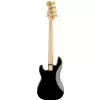 Fender Squier 40th Anniversary Precision Bass Gold Edition Black Bassgitarre