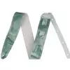 Fender Tie Dye Leather Strap Sage Green Gitarrengurt