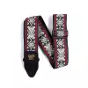Ernie Ball 4669 Blackjack Red Jacquard Gitarrengurt