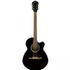 Fender FA-135 CE Concert WN Black Westerngitarre (mit Tonabnehmer)
