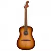 Fender Redondo Classic PF Aged Cognac Burst Westerngitarre (mit Tonabnehmer)