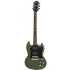 Epiphone SG Classic Worn P-90 Worn Inverness Green E-Gitarre