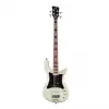 RockBass Artist Line Adam Clayton, 4-String - Solid Creme White High Polish Bassgitarre