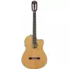 Fender CN-140SCE Nylon Thinline Natural Westerngitarre (mit Tonabnehmer) + Koffer