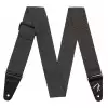 Fender Modern Tweed Strap, Gray/Black 2″ Gitarrengurt