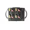 Flash LED 4x LED MOVING HEAD 150W 3in1 - 4 x plus Case